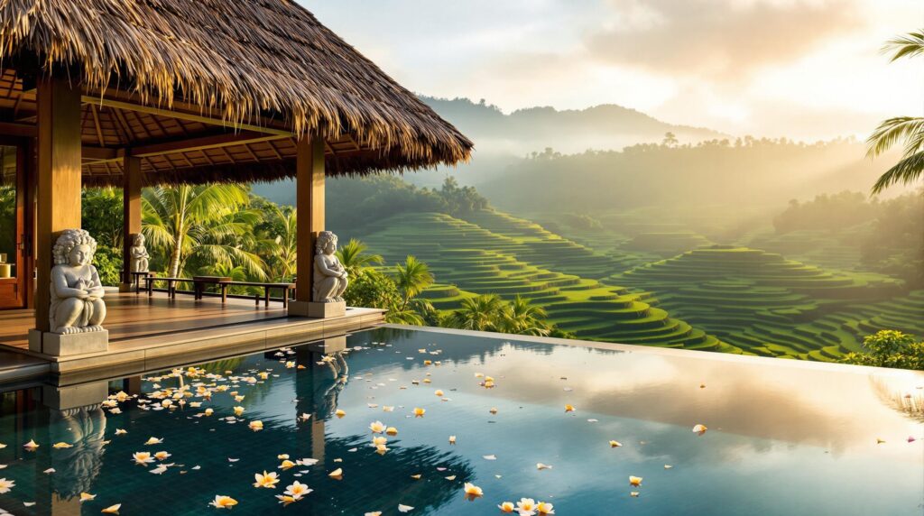 bali spa rice terraces